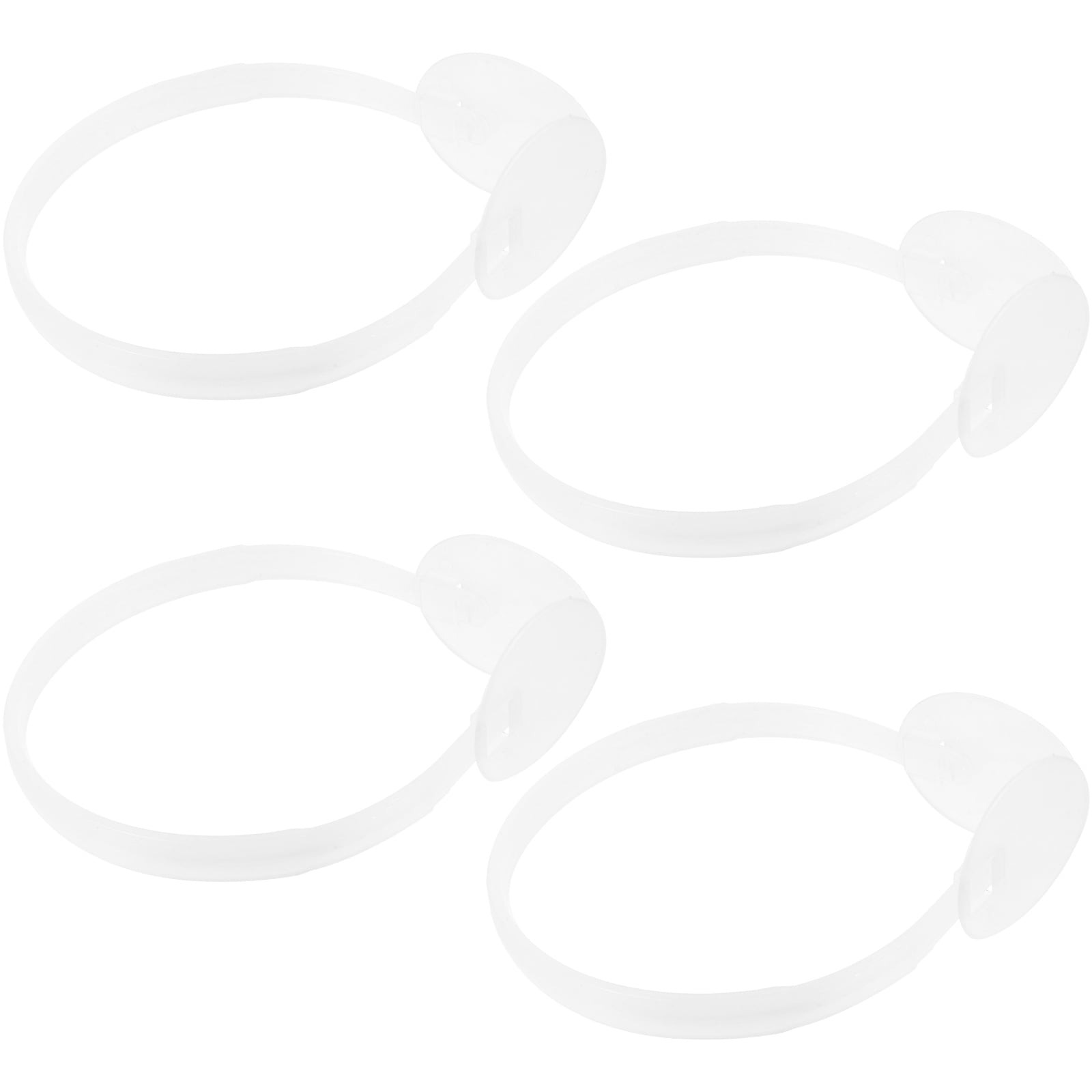 UNOMOR Earmuff Components DIY Earmuff Frame Plastic White for General ...
