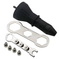 thumbnail image 1 of Soimiss Electric Rivet Nut Tool Attachment Metal Black 1 Set, 1 of 8