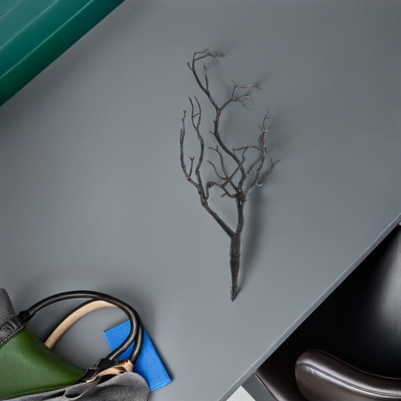 Soimiss Artificial Antler Tree Branches Black Plastic for Vase Filling and Home Decoration