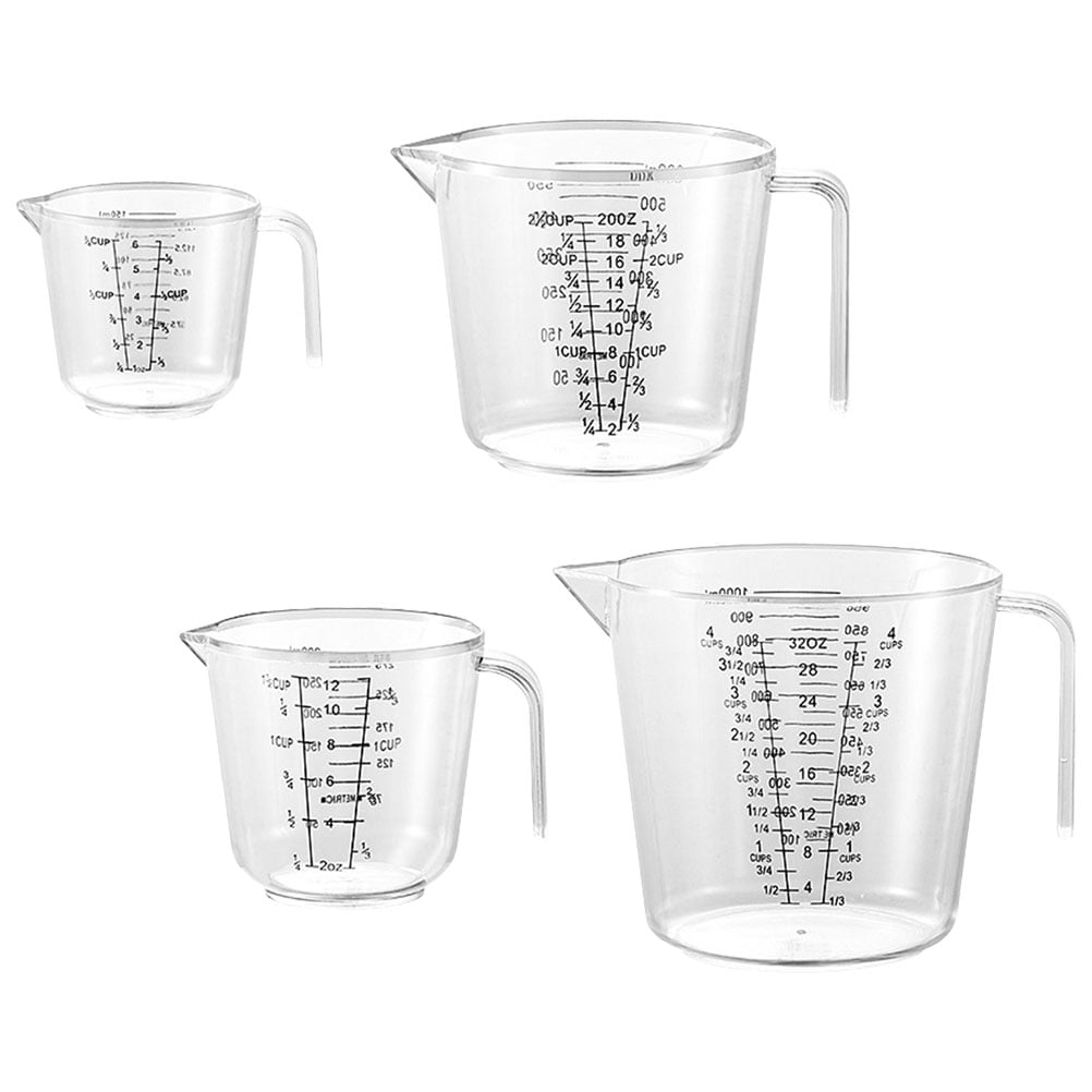 Soimiss Measuring Cup Ps Assorted Color 4Pcs
