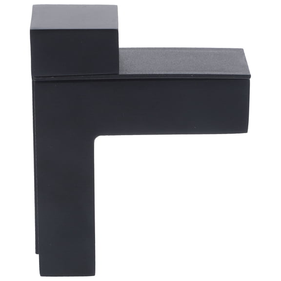 Soimiss Black Zinc Alloy Mirror Holder Clips for Frameless Mirror Installation and Glass Panel Clamps