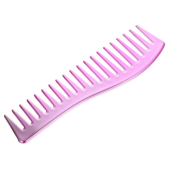 UNOMOR Hairbrush for Men Wide Tooth Comb ABS Pink Fashionable Hair Styling 1Pack