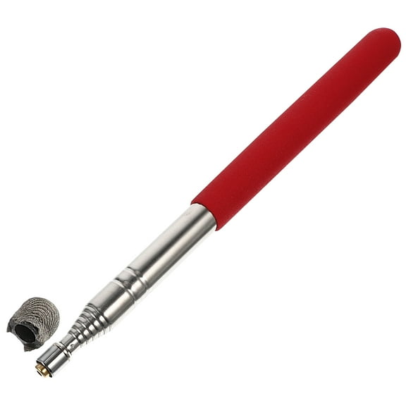 Soimiss Teacher Pointer Stick Red Resin for Classroom Teaching 1Set