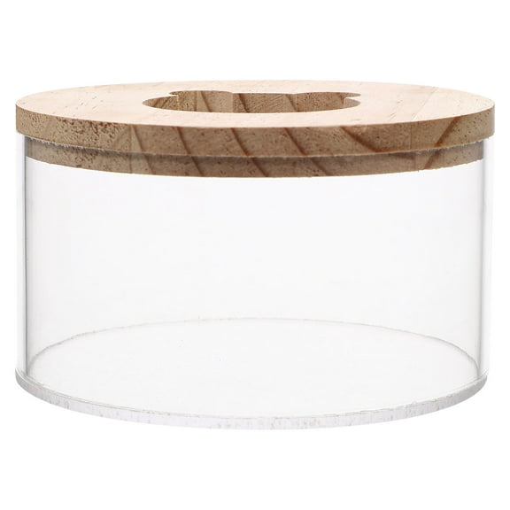 Soimiss Transparent Chinchilla Bathtub Multi Acrylic 1Pcs for Small Pets