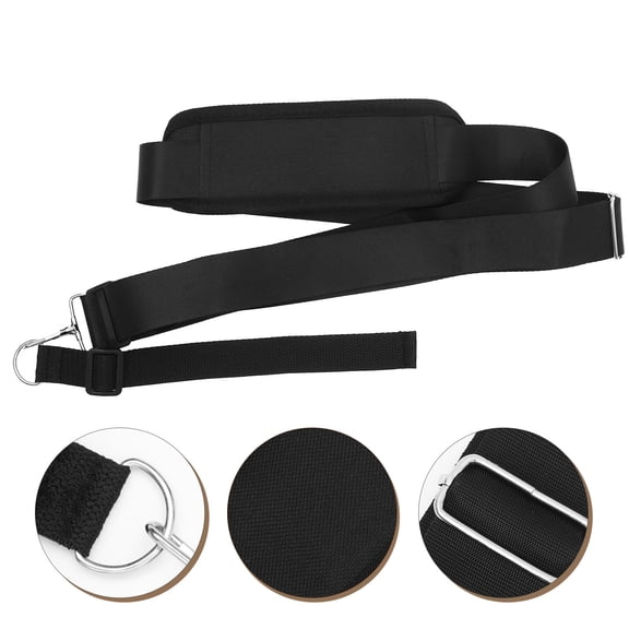 Soimiss Black Lawn Trimmer Shoulder Strap with Soft Sponge Cushion for Reduced Shoulder Pressure