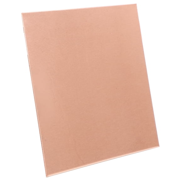 Soimiss Versatile Copper Sheet for Crafting and Jewelry Making Pink Metal Plate Ideal for DIY Projects
