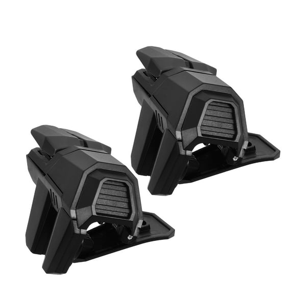 UNOMOR Mobile Controller Black ABS Sensitive Shoot Trigger 2Pcs