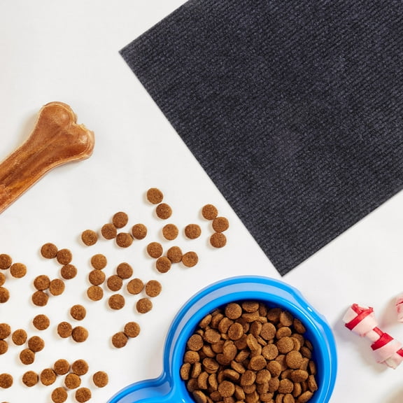 Soimiss Self Adhesive Dark Grey Cat Scratch Post Rug for Nail Maintenance and Grip