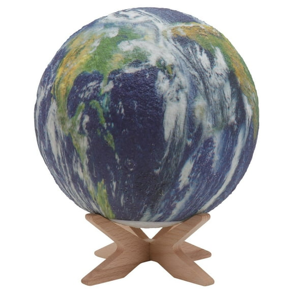 UNOMOR Navy Globe Lamp with LED Light for Decor Safe PVC Material Unique Design 3D Shape
