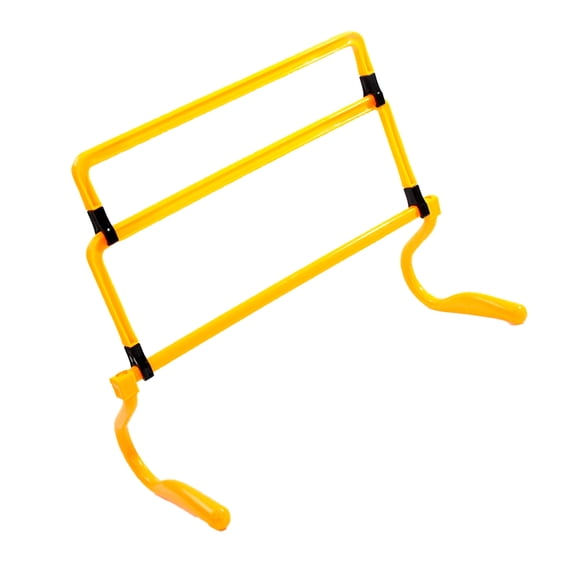 UNOMOR Obstacle Training Hurdles Training Hurdles PP Yellow 1Set Indoor Training Equipment