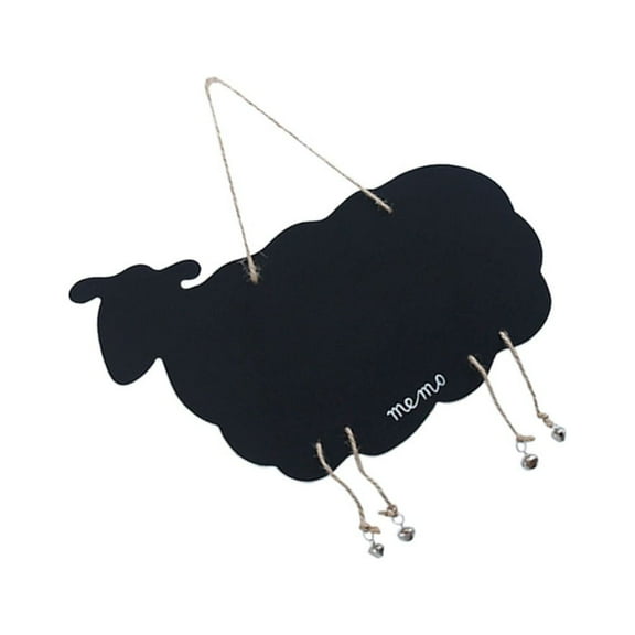 UNOMOR Outdoor Chalkboard Blackboard Plastic Message Writing Wall Decoration 1Pack