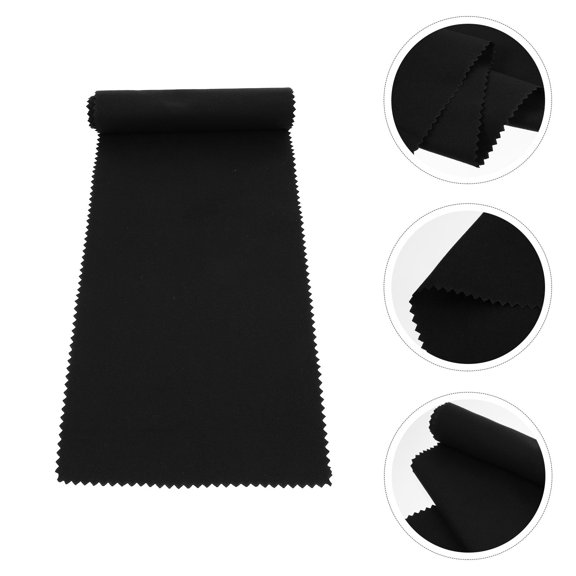 Soimiss Keyboard Cover for Piano Made with Soft Comfortable Cloth in Black Color