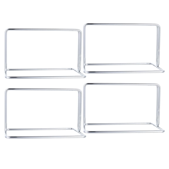 Soimiss Heavy Duty Wall Brackets 4Pcs Rolled Steel Office Partition Holders