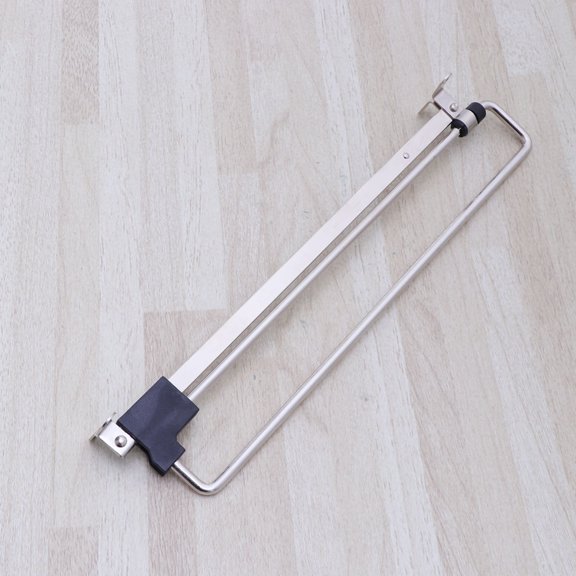 Soimiss Clothing Rail for Wardrobe Clothes Hanger Stainless Steel 1Set Silver Simplified Type