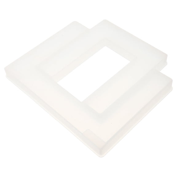 Soimiss Reusable White Silicone Mold for DIY Table Legs with Clear Texture for Outdoor Use