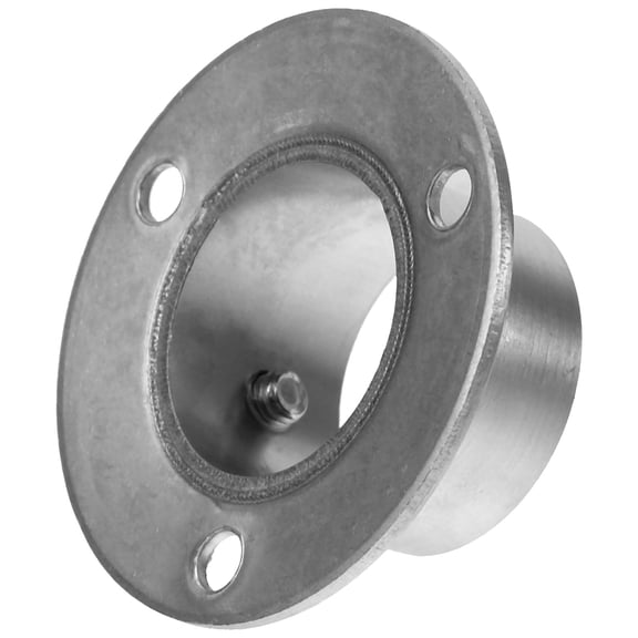 Soimiss Heavy Duty Stainless Steel Shower Rod Holder for Wall Mount Closet Rod Support