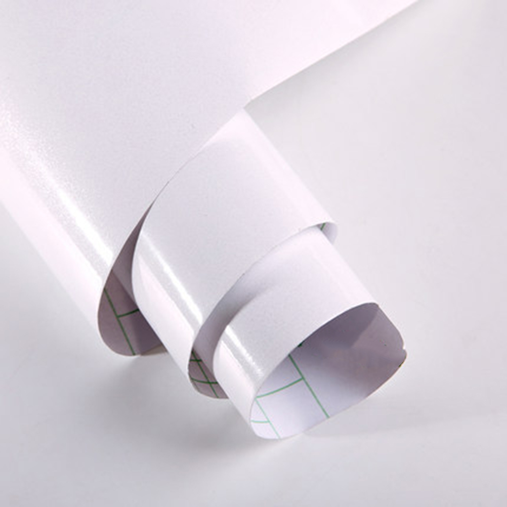 UNOMOR Self Stick Wallpaper White Waterproof 1Set for Indoor Decoration ...