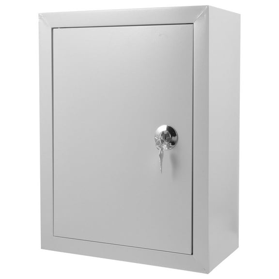 Soimiss Durable Weatherproof Junction Box Splashproof Aluminum Plated Silver for Outdoor Use