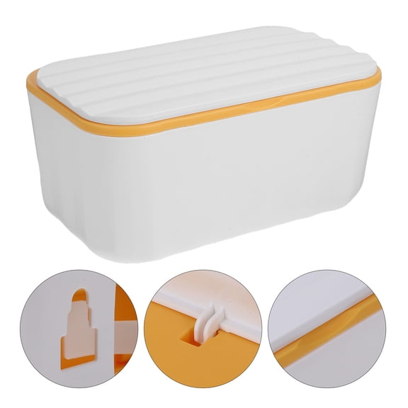 Soimiss Retro Style Tissue Box Cover for Home Office with Water Resistant Material Multi Color