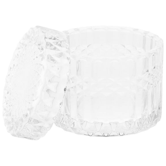 Soimiss Transparent Glass Storage Jar for Candy, Snacks, and Kitchen Use