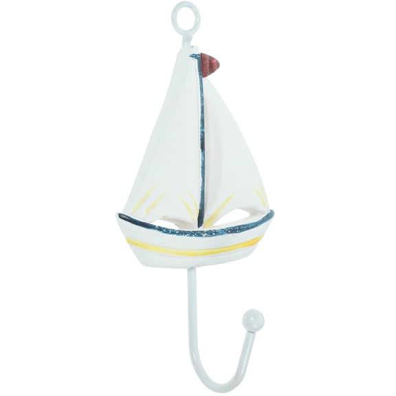 UNOMOR Wall Mounted Coat Hook 9Piece Set Metal Assorted Color Decorative Clothes Hook Hallway Bedroom