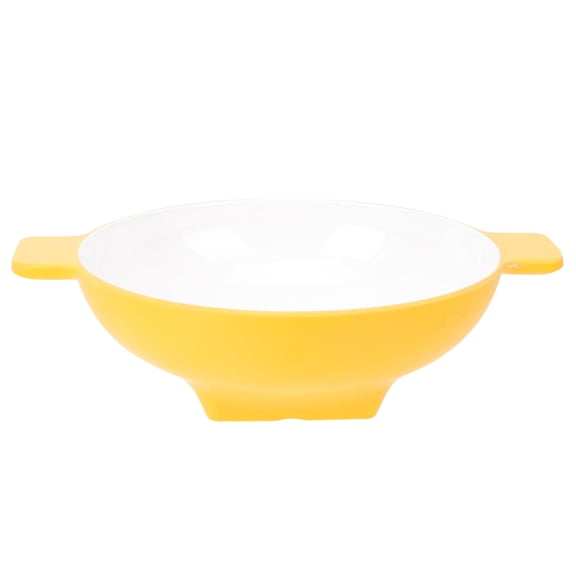 Soimiss Simple Yellow Multi-Functional Bowl for Rice Noodles Soup Salad Household