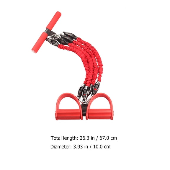 Soimiss Elastic Pulling Rope for Fitness Resistance Training Yoga and Body Workout