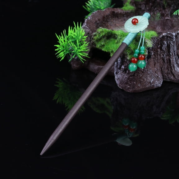 Soimiss ebony hair stick for women to hold bun hair with elegance 1Pack