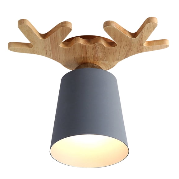 UNOMOR interior ceiling light Ceiling Light Grey Iron Illumination Indoor Lighting 1Pack