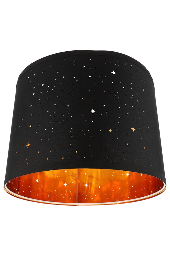 lamp shade for table lamp Lampshade Iron Black Light Diffusion for Library 1Pcs