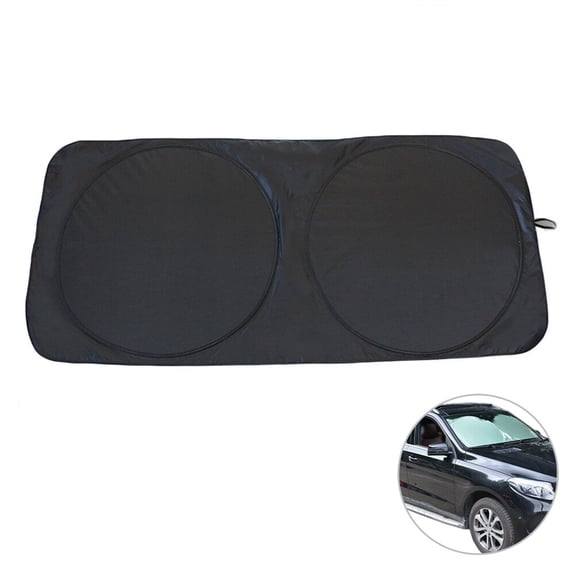 Soimiss Silver Car Sun Shade for Windshield Uv Protection Keeps Interior Cool and Folds Easily