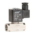 thumbnail image 1 of UNOX 1/8" NPT Solenoid Valve 220V AC, Stainless Steel AISI316 Control Solenoid Valves Normally Closed - 0.5-16 Bars Multi-Purpose Reliable Control Valve for Diesel, 1 of 3
