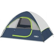 UNP Camping Tent 4 Person, Waterproof Windproof Tent with Rainfly Easy Set up-Portable Dome Tents for Camping