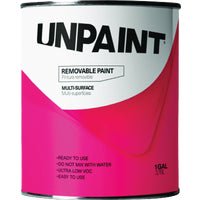 UNPAINT Removable Water Base Matte Interior Wall Paint - Pack of 3