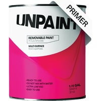 UNPAINT Removable Water Base Matte Interior Wall Paint Primer - Pack of 5