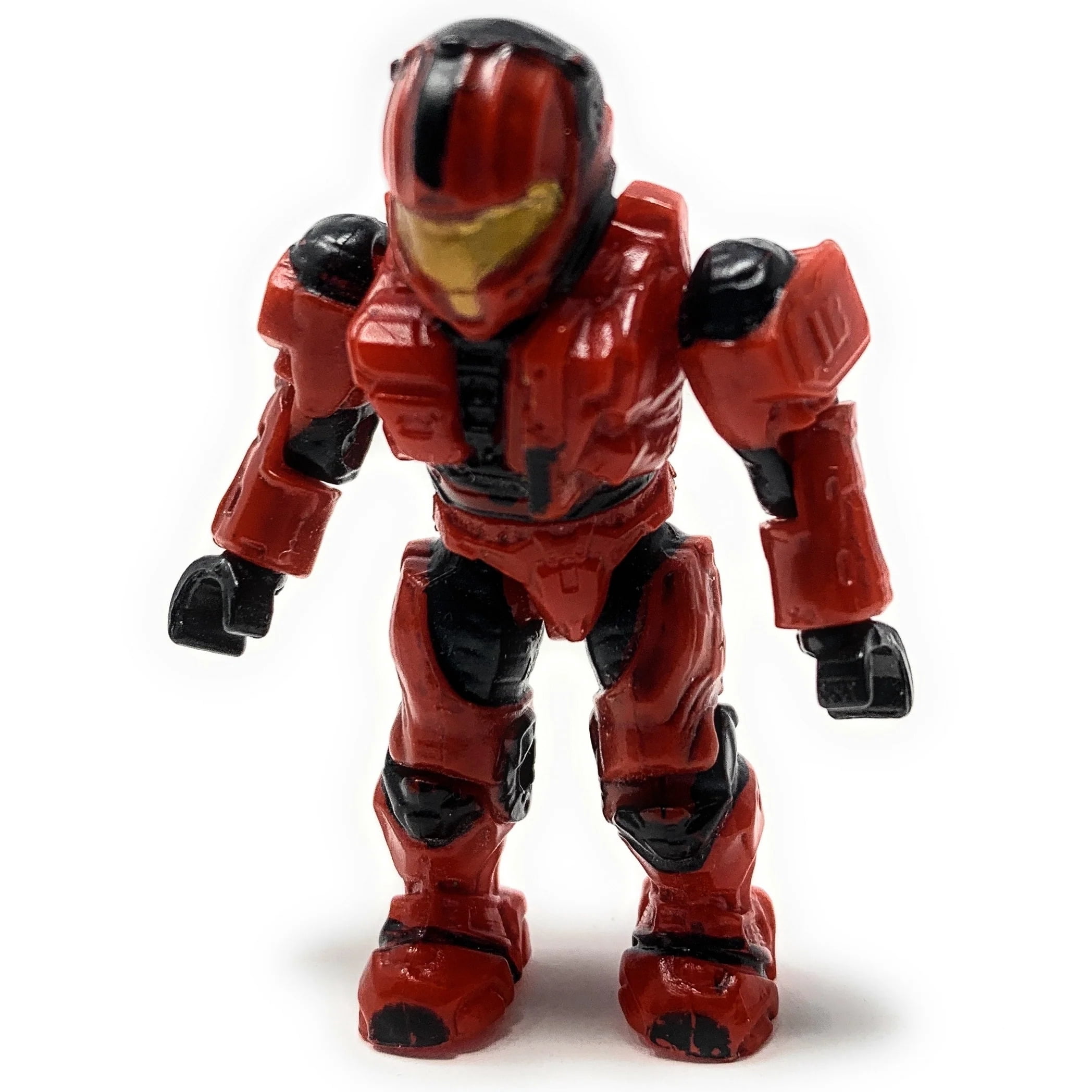 10 Figure Mega Bloks Halo Spartan CQB Rosso E Blu – 20 Pistole E Accessori (Usate, Quasi Nuove)