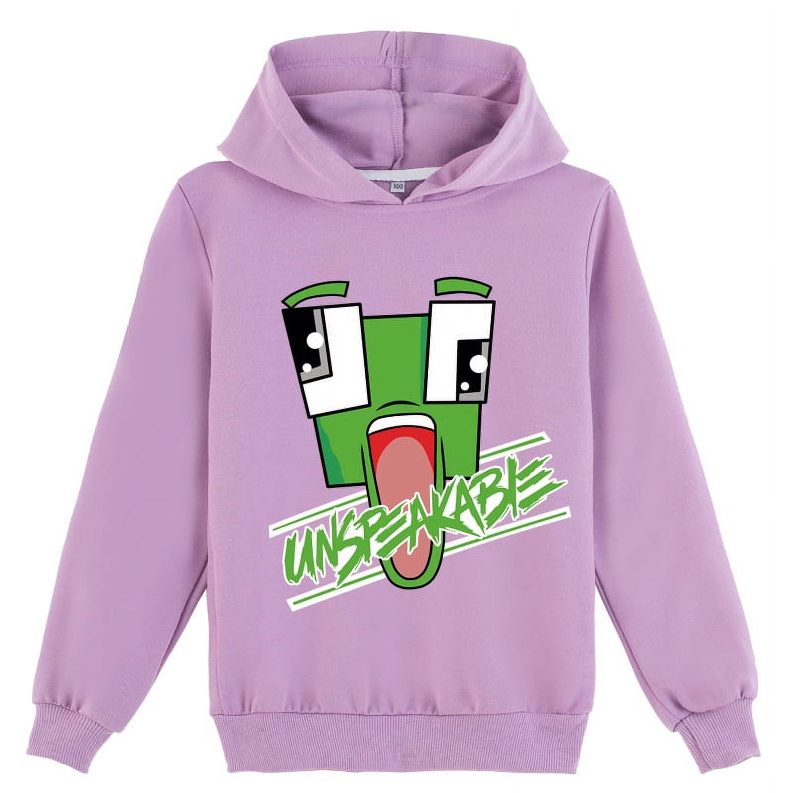 UNSPEAKABLE Medium and large boys and girls hoodies and sweatshirts ...