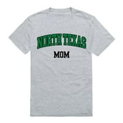 UNT University of North Texas Mean Green College Mom Womens T-Shirt Heather Grey Small