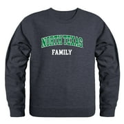 UNT University of North Texas Mean Green Family Fleece Crewneck Pullover Sweatshirt