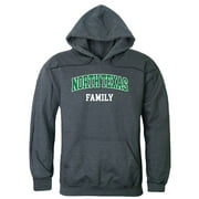 UNT University of North Texas Mean Green Family Hoodie Sweatshirts Heather Charcoal Small