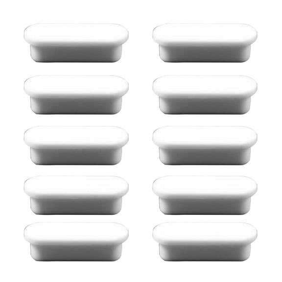 UNTERING 10Pcs Rubber Sink Overflows Rings Kitchen Sink Washbasin Drain Seal Stopper Drain Caps Bathroom Accessories