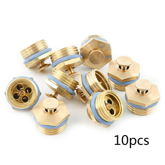 UNTERING 10Pcs/Set 360 Degree Garden Sprinkle Connector Thread Water Sprinkler Irrigation