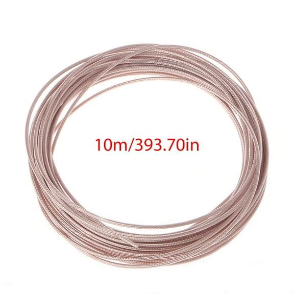 UNTERING 10m RG316 Coaxial Cable Connector 50ohm Shielded Pigtail Extension