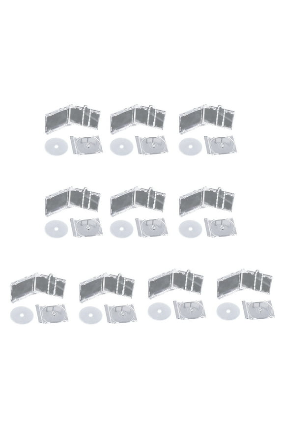 10pcs Acrylic Keyring Commemorative Miniature Album Keychain Charm Souvenir Stylish Backpack Pendant for Music Lovers