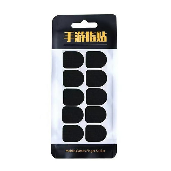 UNTERING 10xMobile Game Finger Stickers for Touch Screen Finger Sticker Sweatproof&Breath