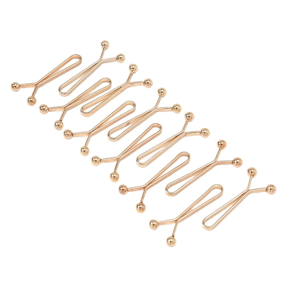 UNTERING 12 Pcs Versatile Alloy Scarf Pins for Women Convenient Scarves Fixing Clasp Reliable Shawl Clips Accessory for Women