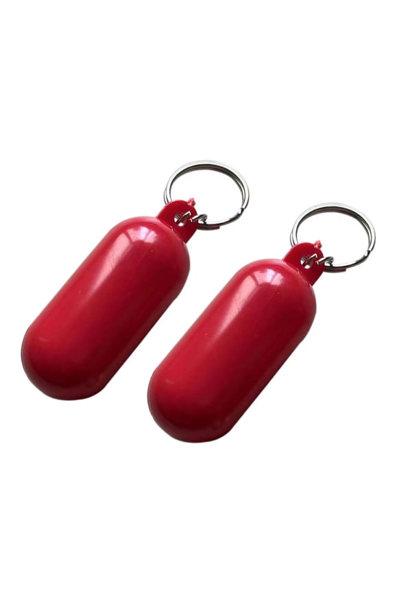 2 Pieces High Buoyancy Floating Keychain for Water Sport Buoyant Keyrings for Boating Marine Sailing Key Chain Accessory