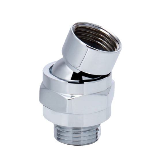 UNTERING 360 Degree Rotating Shower Head Joint Easy Installation Shower Head Extension Multifunctional Shower Head Attachment