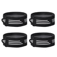 thumbnail image 1 of UNTERING 4Pcs Bike Ankle Leg Trousers Pant Bands Clip Strap Cycling Ankle Fastening Belt for Joggings, Cycling, Climbing, Camping, 1 of 7