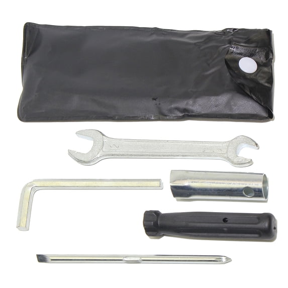 UNTERING 4Pcs Motorbike Repair Tool Wrench Screwdriver Motorcycle Steel Suite Open End Spanners Maintenance Repair Set